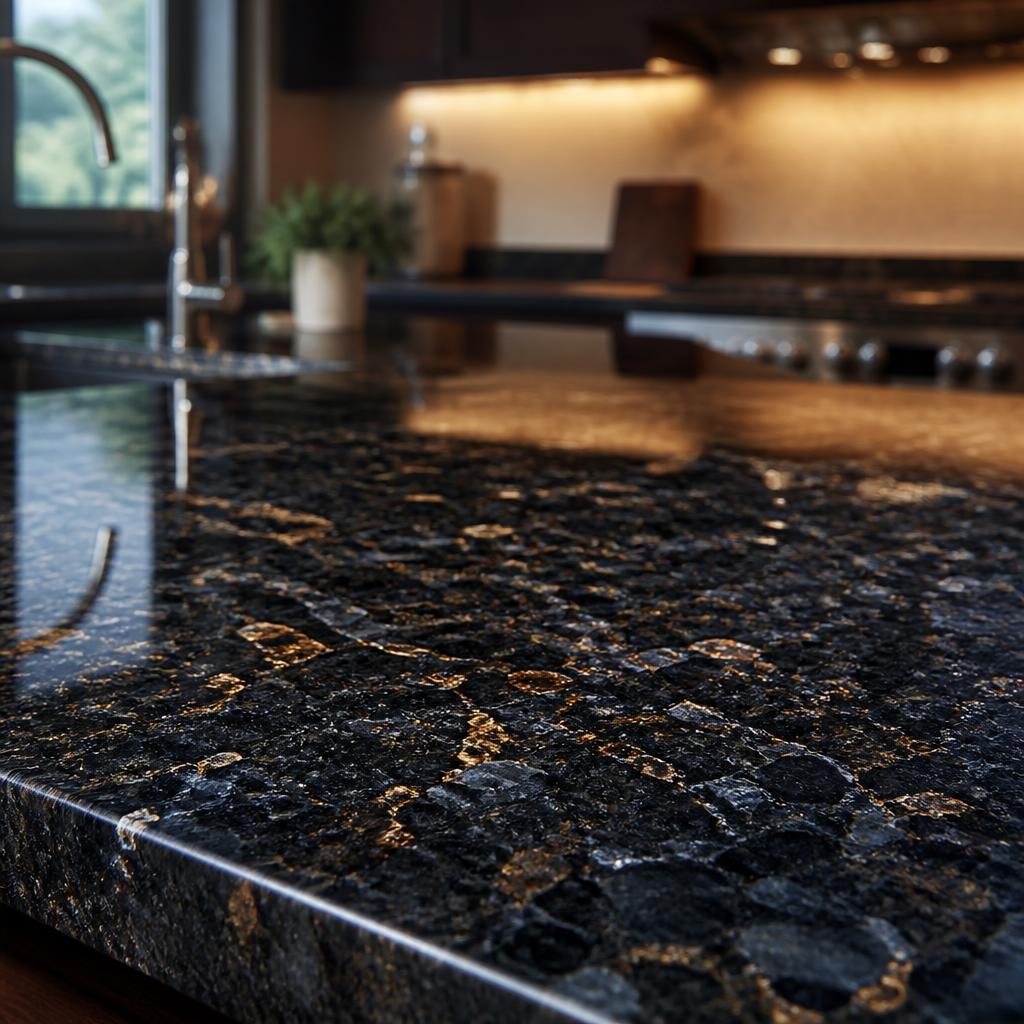 Granite countertop material