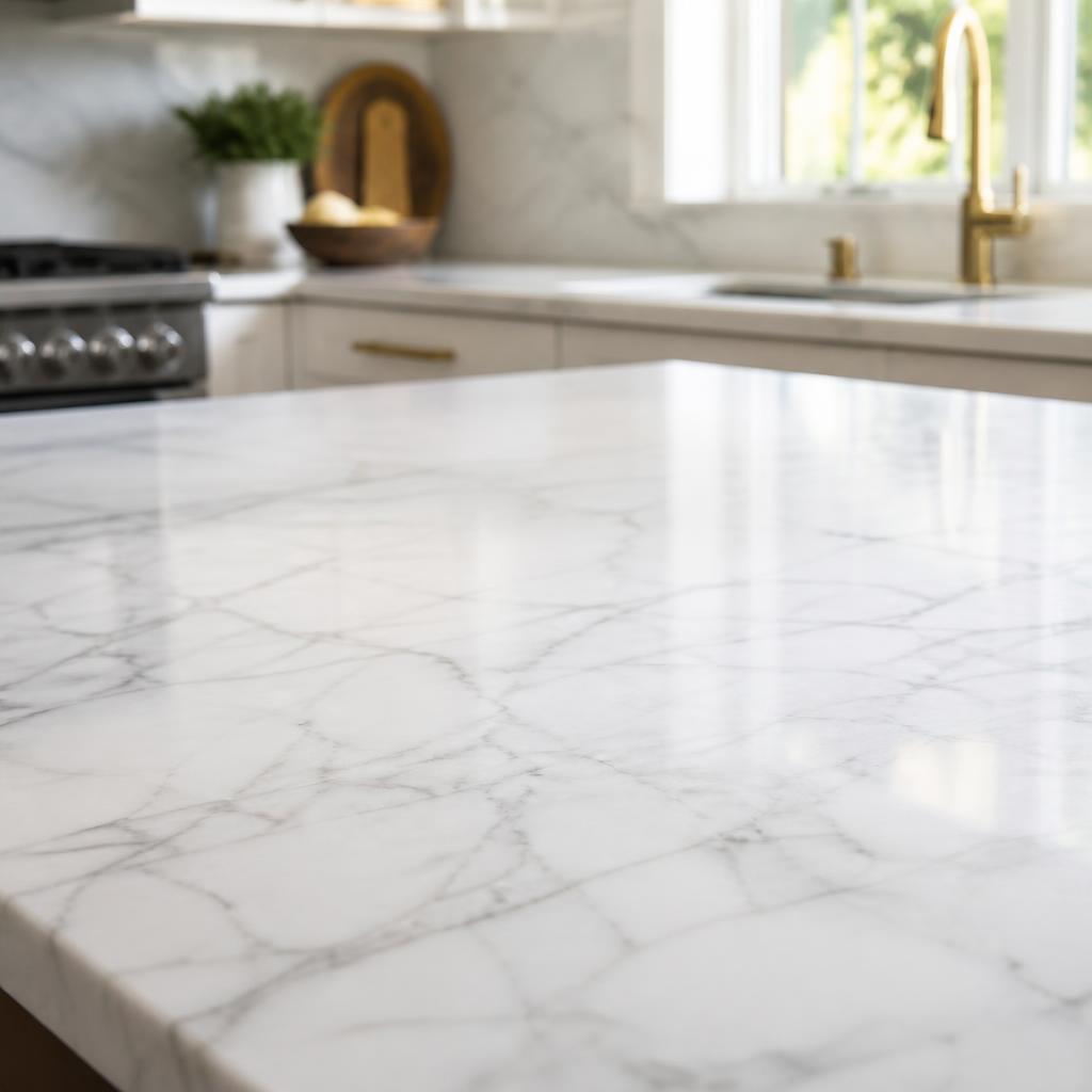 Marble countertop material