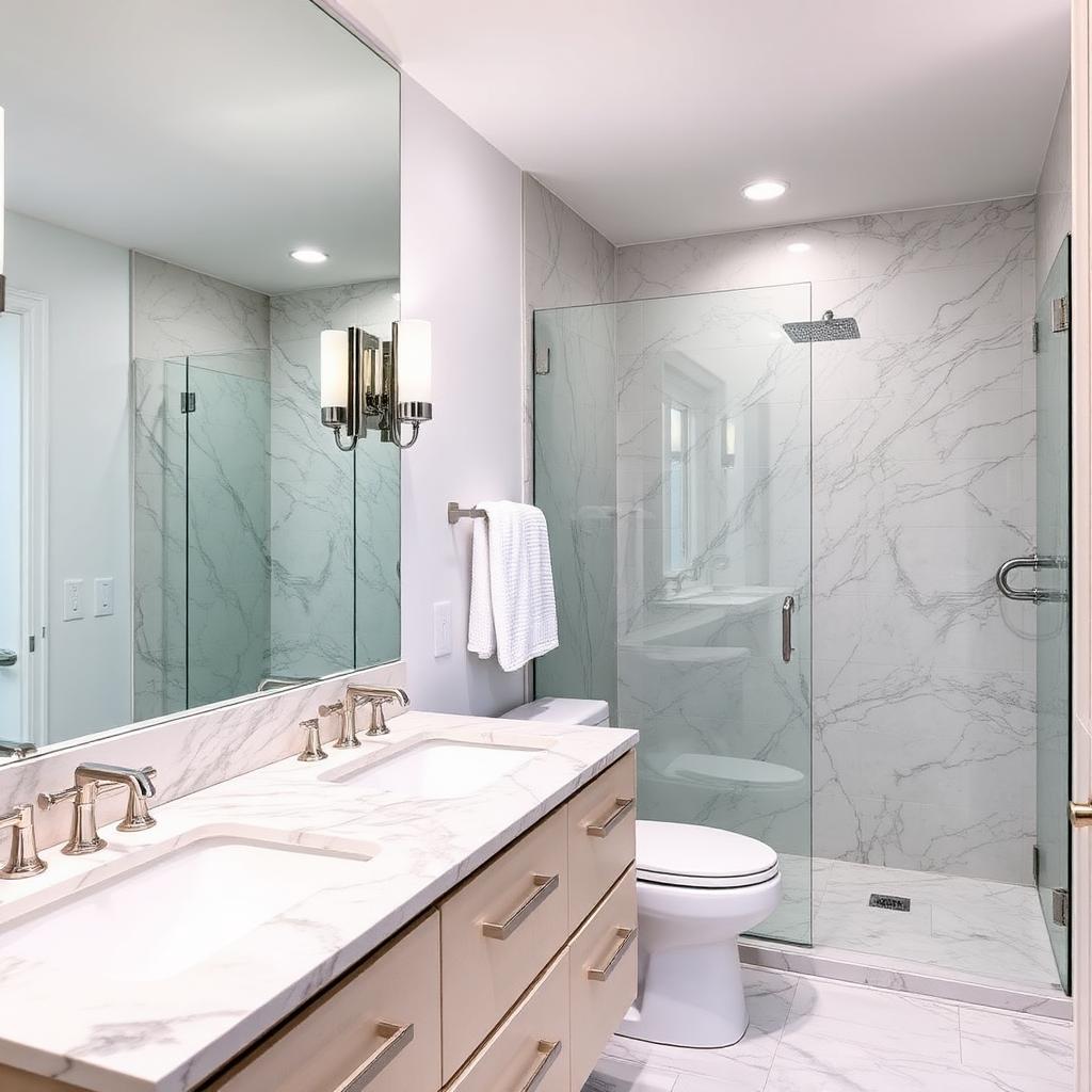 Bathroom Remodeling project by Countertop Deals
